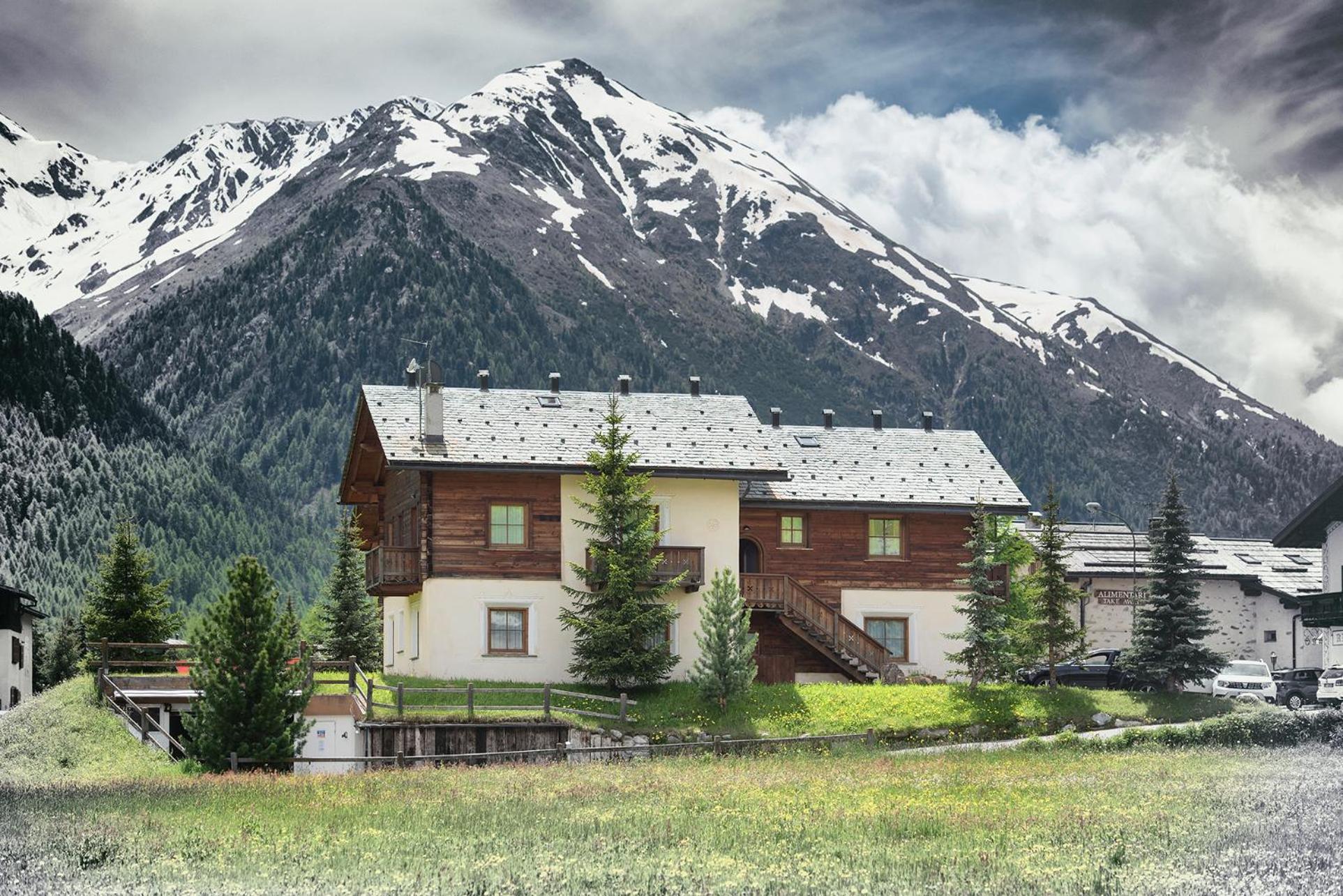 Residence Le Cascate Livigno Exterior foto